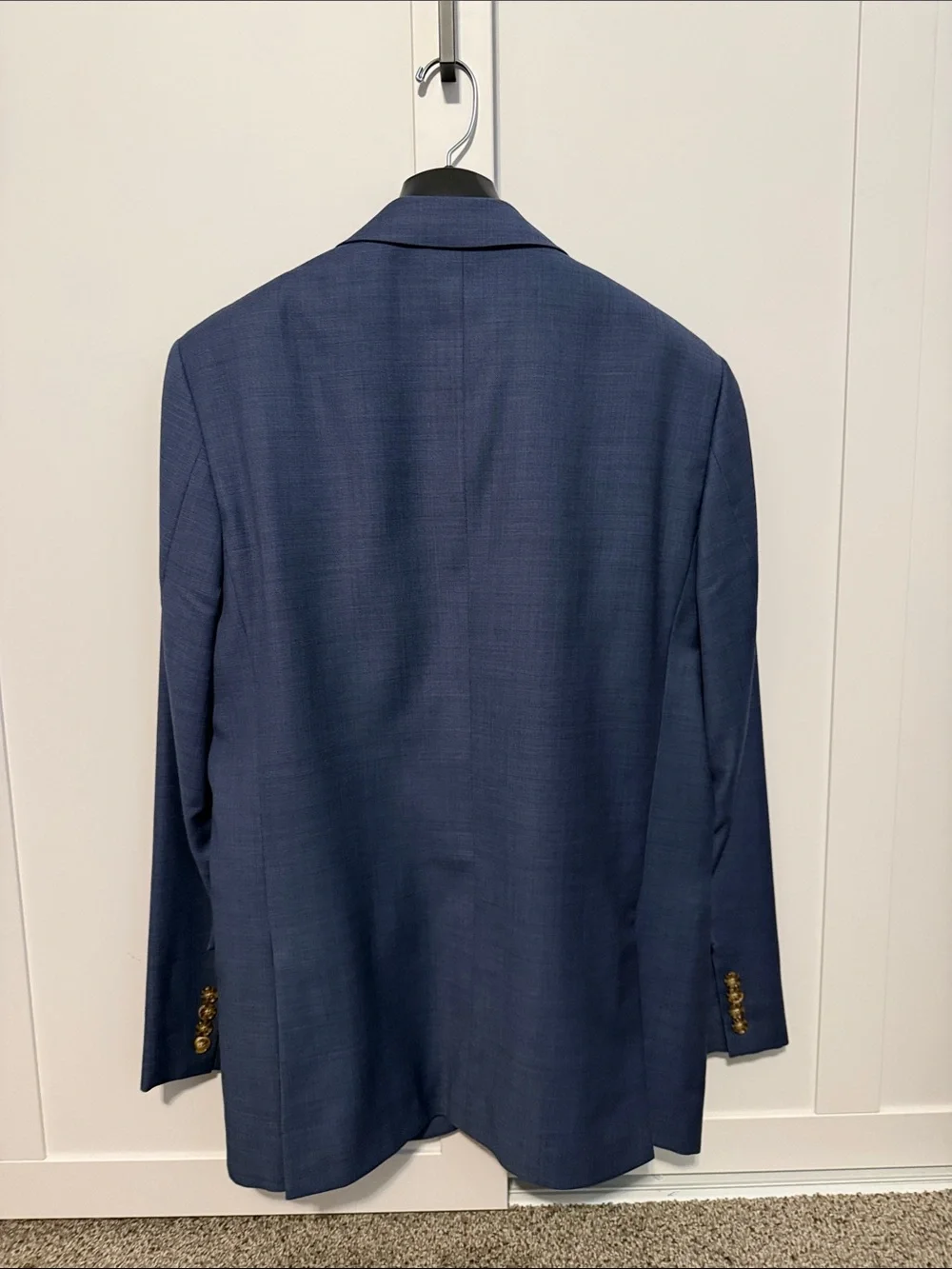 J. Crew Midnight Blue Two-Button Men's Blazer